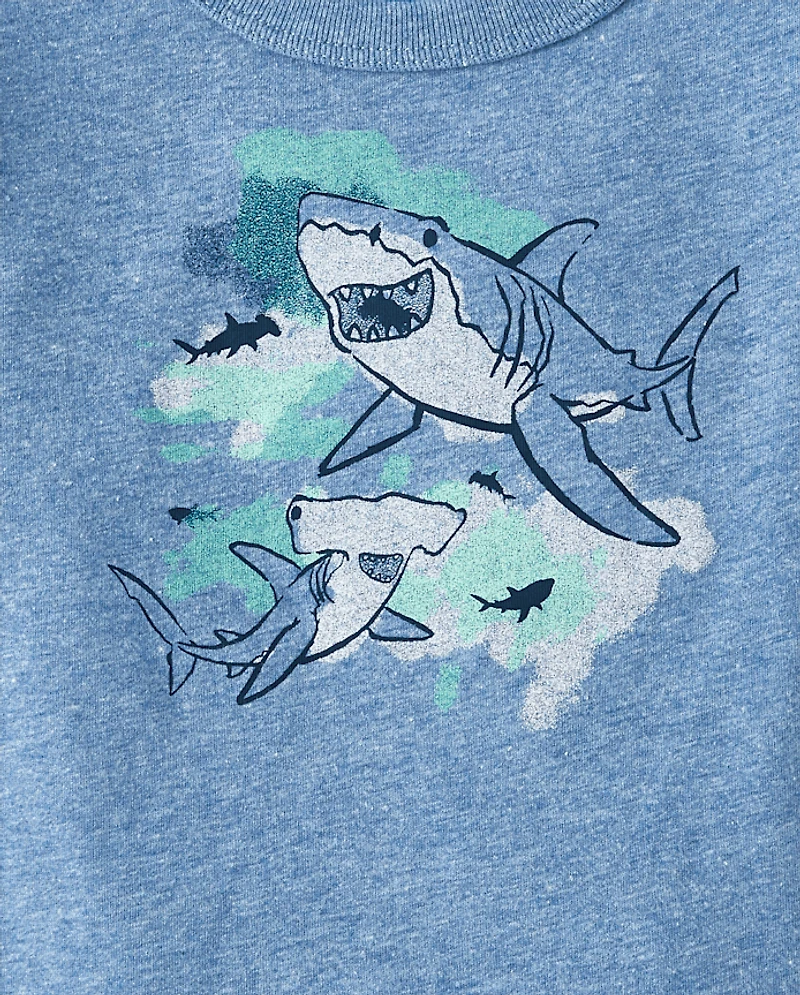 Baby And Toddler Boys Summer Graphic Tee 4-Pack