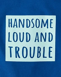 Baby And Toddler Boys Handsome Graphic Tee