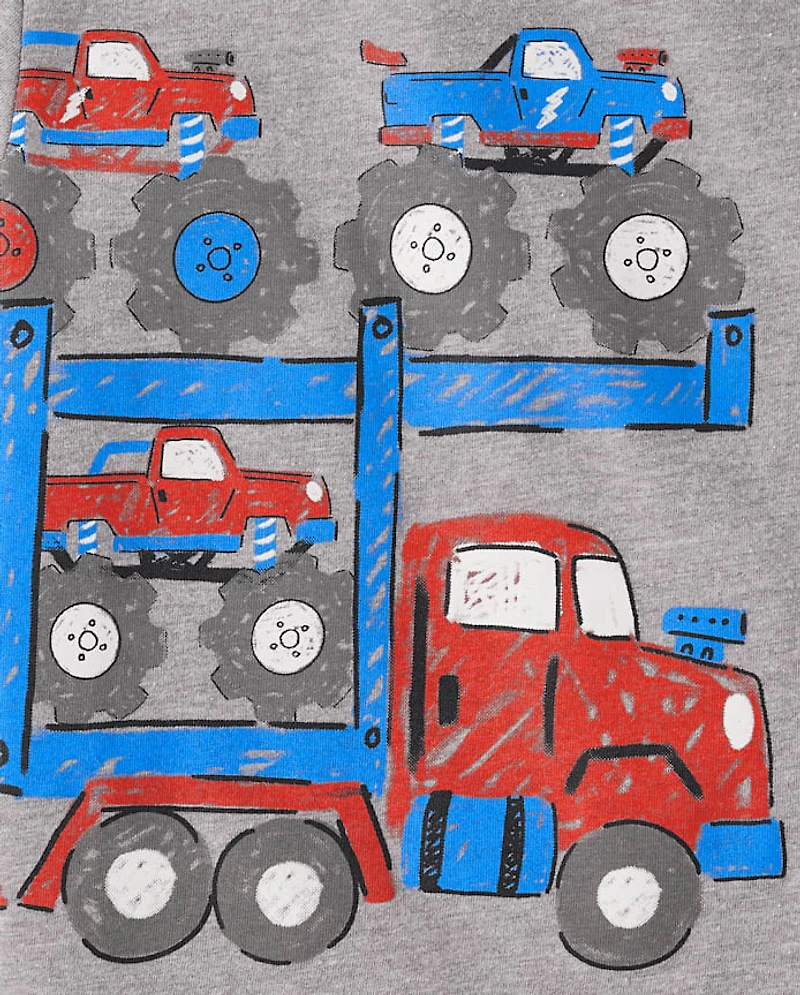 Baby And Toddler Boys Truck Graphic Tee
