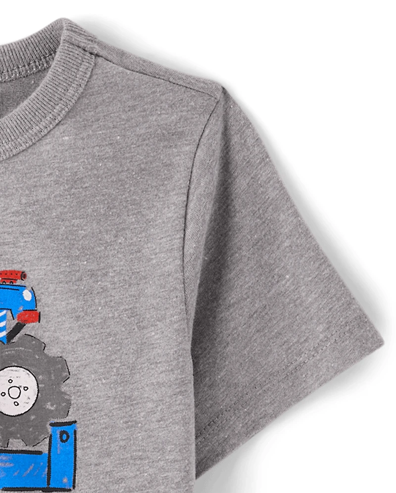Baby And Toddler Boys Truck Graphic Tee