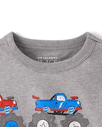 Baby And Toddler Boys Truck Graphic Tee