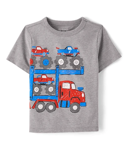 Baby And Toddler Boys Truck Graphic Tee