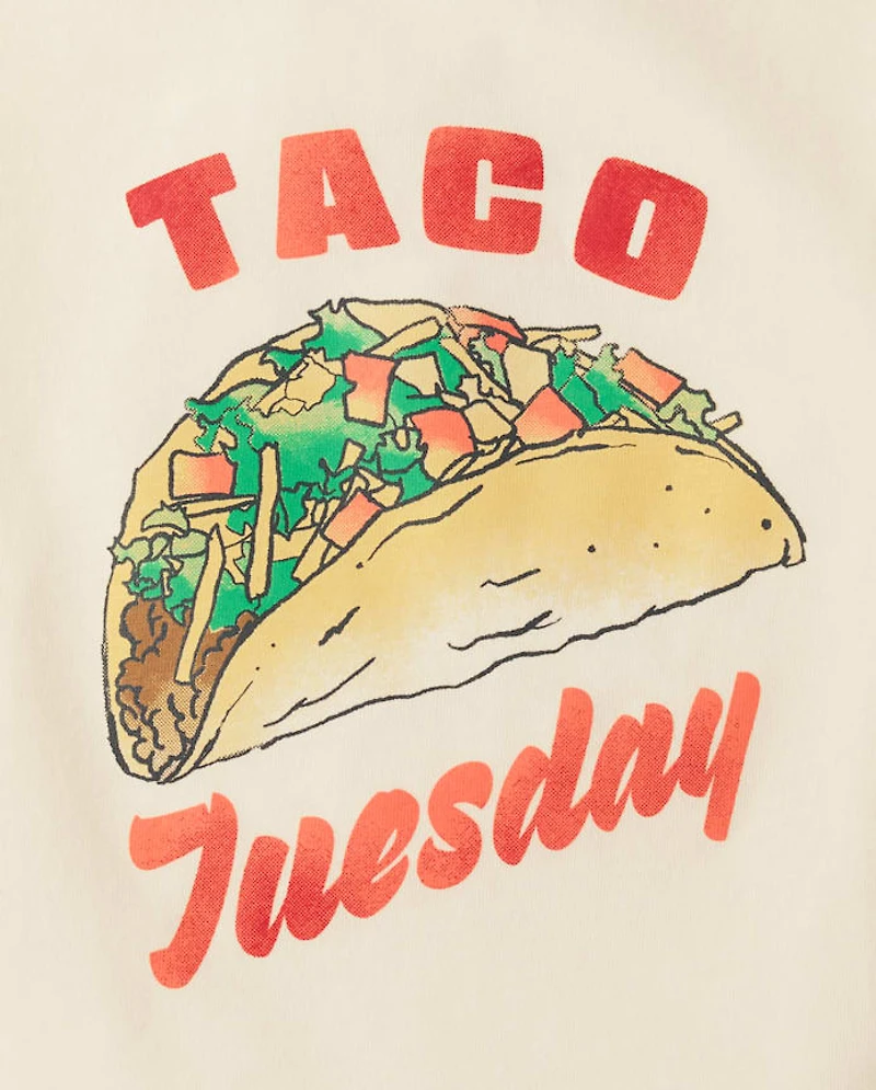 Baby And Toddler Boys Taco Tuesday Graphic Tee