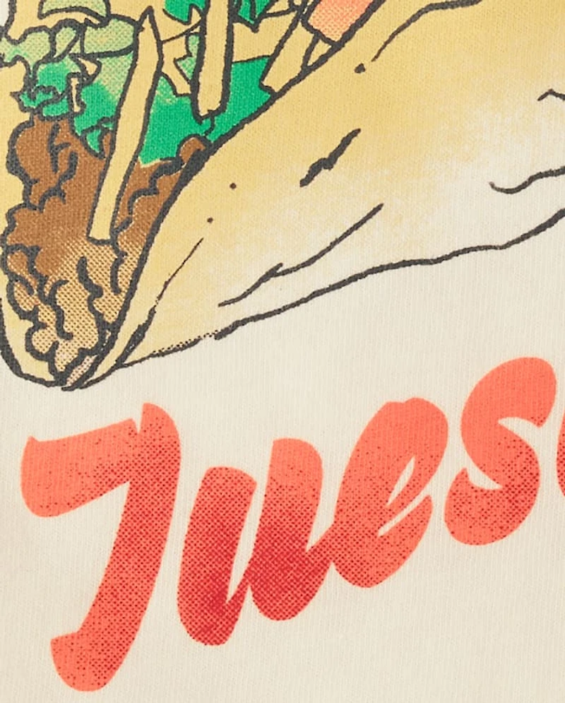 Baby And Toddler Boys Taco Tuesday Graphic Tee