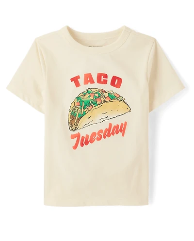 Baby And Toddler Boys Taco Tuesday Graphic Tee