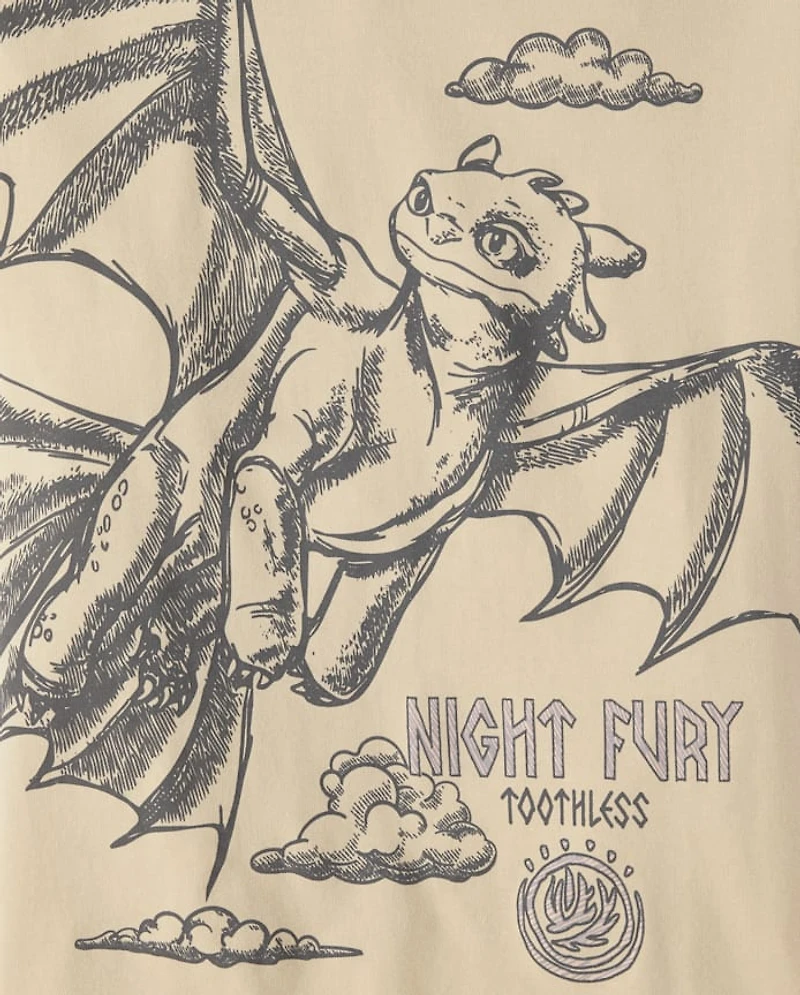 Boys Toothless™ Night Fury Graphic Tee