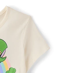 Girls Stitch™ St. Patrick's Day Lucky Graphic Tee