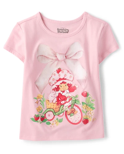 Girls Strawberry Shortcake™ Bicycle Graphic Tee