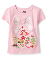 Girls Strawberry Shortcake™ Bicycle Graphic Tee