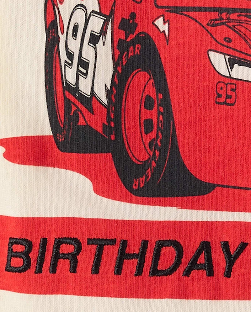 Baby And Toddler Boys Cars™ Birthday Champ Graphic Tee