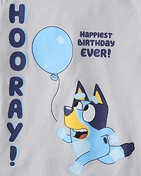 Baby And Toddler Boys Bluey™ Birthday Graphic Tee