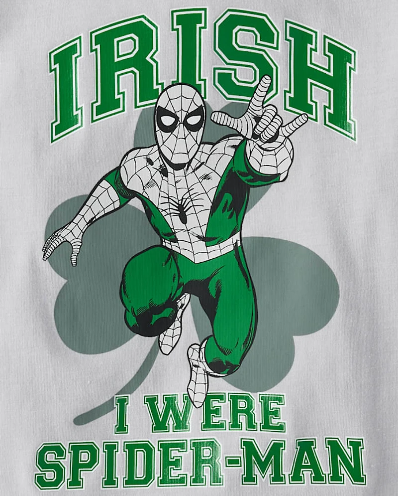 Baby And Toddler Boys Spider-Man™ St. Patrick's Day Graphic Tee