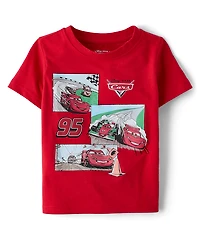 Baby And Toddler Boys Cars™ Lightning McQueen Graphic Tee