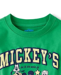 Baby And Toddler Boys Mickey Mouse™ Team Graphic Tee