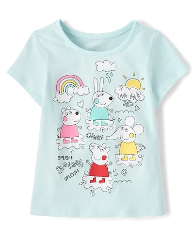 Baby And Toddler Girls Peppa Pig™ Graphic Tee