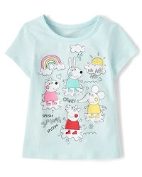 Baby And Toddler Girls Peppa Pig™ Graphic Tee