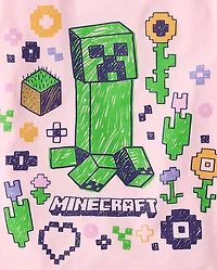 Girls Minecraft™ Icon Graphic Tee