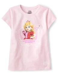 Girls Super Mario™ Princess Peach Graphic Tee
