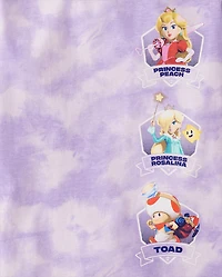 T-shirt graphique Super Mario™ tie-dye pour filles