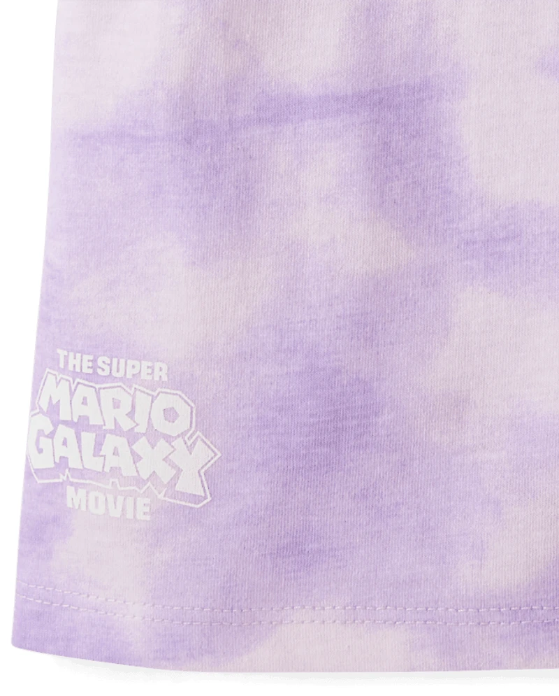 Girls Tie Dye Super Mario™ Graphic Tee