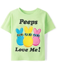 Baby And Toddler Boys Peeps® Love Me Graphic Tee