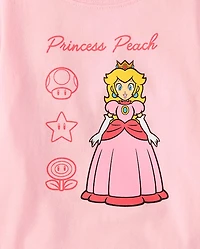Baby And Toddler Girls Super Mario™ Princess Peach Graphic Tee