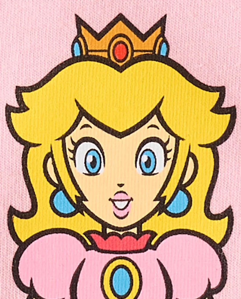 Baby And Toddler Girls Super Mario™ Princess Peach Graphic Tee