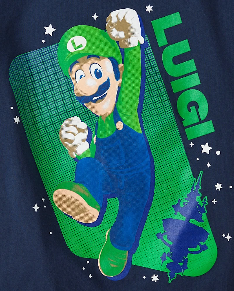 T-shirt graphique Super Mario™ Luigi pour garçons
