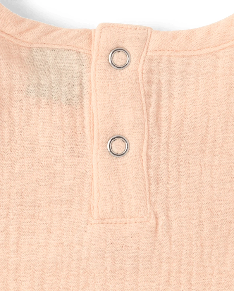 Baby Girls Winnie The Pooh™ Embroidered 3-Piece Playwear Set