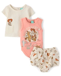 Baby Girls Toy Story™ 3-Piece Playwear Set