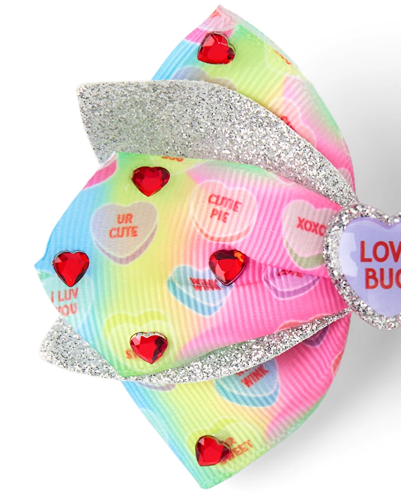 Girls Sweethearts® Bow Hair Clip 2-Pack