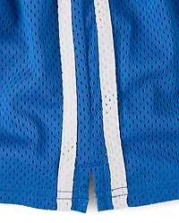 Girls Quick Dry Side Stripe Mesh Lined Active Shorts