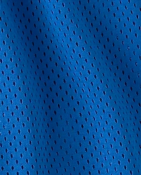 Girls Quick Dry Side Stripe Mesh Lined Active Shorts