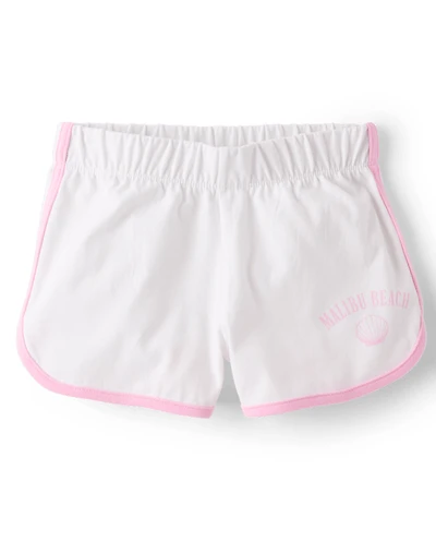 Girls Contrast Graphic Dolphin Shorts