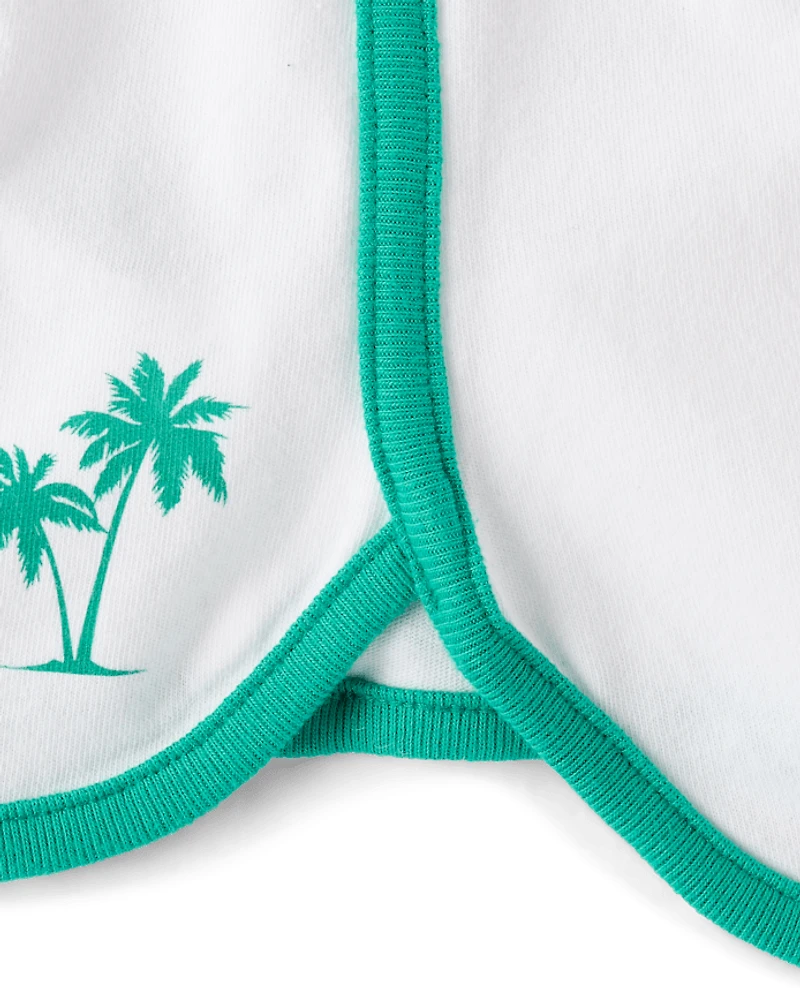 Girls Contrast Graphic Dolphin Shorts