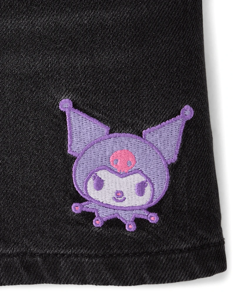 Girls Hello Kitty® And Friends Crochet Denim Skort