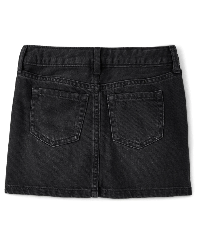 Girls Hello Kitty® And Friends Crochet Denim Skort