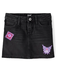Girls Hello Kitty® And Friends Crochet Denim Skort