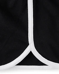 Girls Tie Dye Dolphin Shorts 4-Pack