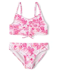 Girls Paisley Bikini Swimsuit