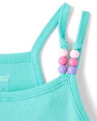 Girls Hello Kitty® And Friends Friendship Bracelet Beaded V-Waist Dress