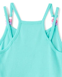 Girls Hello Kitty® And Friends Friendship Bracelet Beaded V-Waist Dress