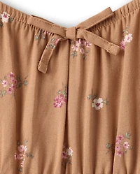 barboteuse à fleurs pour filles