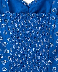 Womens Mommy And Me Embroidered Floral V-Waist Dress