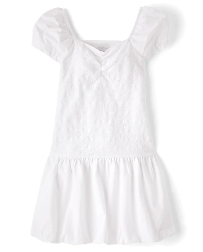 Womens Mommy And Me Eyelet Bubble Dress