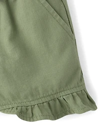 Shorty à volants pour filles
