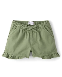 Shorty à volants pour filles