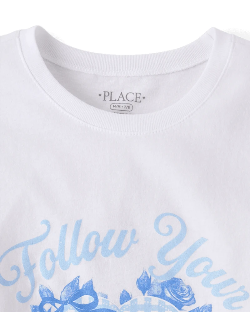 Girls Follow Your Heart Graphic Tee