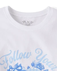 Girls Follow Your Heart Graphic Tee