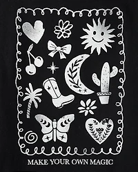 Girls Make Your Own Magic Graphic Tee